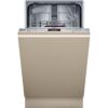 NEFF N50 S875HKX21G Slimline Fully Integrated WiFi-enabled Dishwasher, Silver/Grey