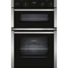 NEFF N50 U1ACE5HN0B Electric Double Oven - Stainless Steel, Stainless Steel