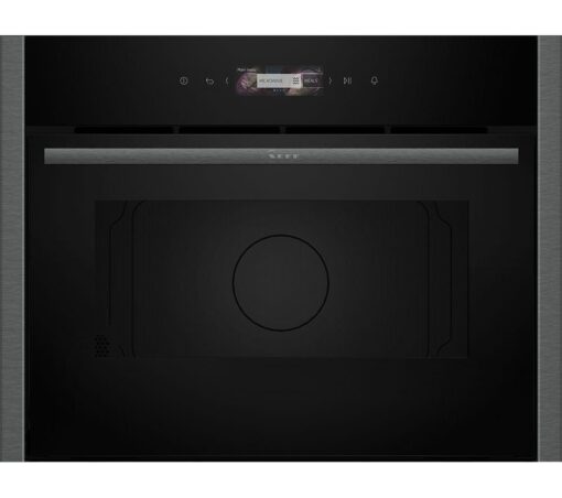 NEFF N70 C24GR3XG1B Built-in Solo Microwave - Graphite, Black