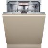 NEFF N70 S187TC800E Full-size Fully Integrated WiFi-enabled Dishwasher, Silver/Grey