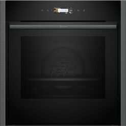 NEFF N70 Slide&Hide B54CR71G0B Electric Pyrolytic Smart Oven - Graphite, Black