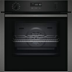 NEFF Slide&Hide N50 B6ACH7HG0B Electric Pyrolytic Oven - Graphite, Black