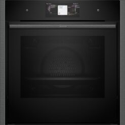 NEFF Slide&Hide N90 B64VT73G0B Electric Pyrolytic Smart Oven - Graphite, Silver/Grey