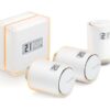 NETATMO NBU-NTH-NAV Smart Thermostat with 3 Radiator Valves, White