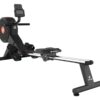 NEW IMAGE FITT Row Smart Bluetooth Rowing Machine - Black & Orange, Black,Orange