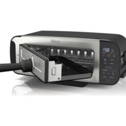 NINJA Foodie ST202UK 3-in-1 Toaster, Grill & Panini Press - Stainless Steel, Stainless Steel