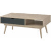 Netfurniture - Secily Coffee Table Grey - Grey