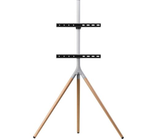 ONE FOR ALL WM 7472 32-65" Tripod TV Stand - Dark Oak, Brown