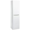 Orbit - Contour Wall Hung Tall Storage Unit 400mm Wide - Gloss White