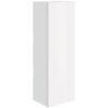 Orbit - Illumo Wall Hung Tall Boy Storage Unit 300mm Wide - Matt White