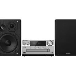 PANASONIC SC-PMX802E-S Wireless Multi-room Traditional Hi-Fi System - Silver, Silver/Grey