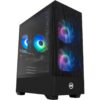 PCSPECIALIST Flux 230 Gaming PC - AMD Ryzen™ 5, RTX 4060 Ti, 1 TB SSD, No OS, Black