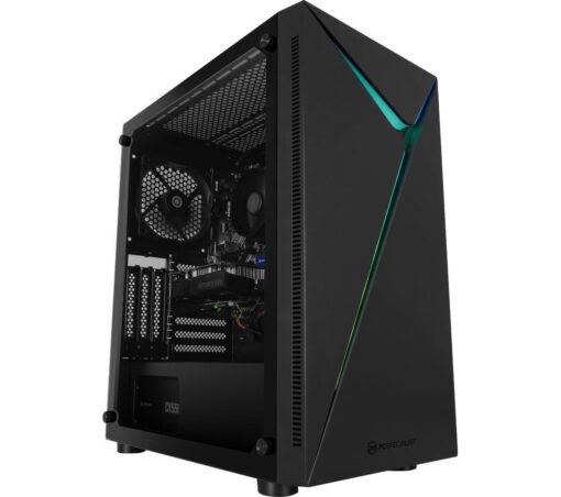 PCSPECIALIST Icon 50 Gaming PC - AMD Ryzen™ 3, GTX 1650, 512 GB SSD, Black