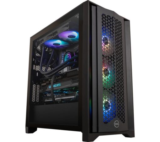 PCSPECIALIST Nexa 620 Gaming PC - Intel®Core™ i7, RTX 4080 SUPER, 2 TB SSD, No OS, Black