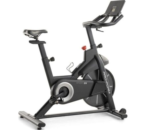 PROFORM Sport CX Smart Bluetooth Exercise Bike - Black & Silver, Silver/Grey,Black