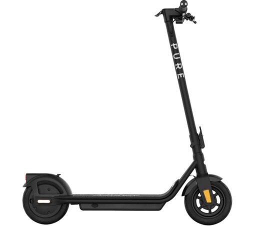 PURE ELECTRIC Pure Air4 Pro Electric Folding Scooter - Black, Black