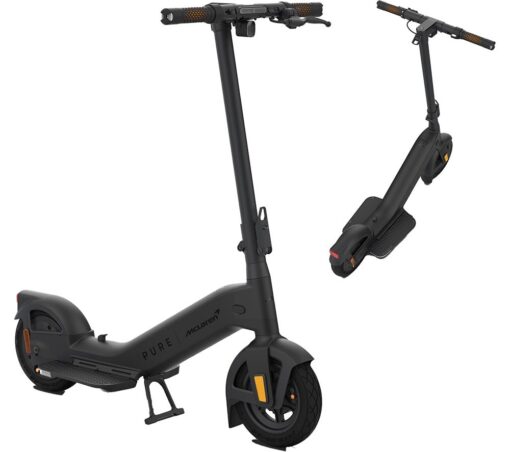 PURE ELECTRIC Pure x McLaren Special Edition Electric Folding Scooter - Black, Black