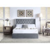 Pitcairn Upholstered Bed with Mattress