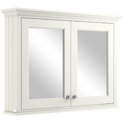 Pointing White Bathroom Cabinet 750mm High x 1050mm Wide - Bayswater