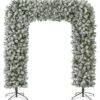 Premier Decorations 8ft Snowy Arch Christmas Tree