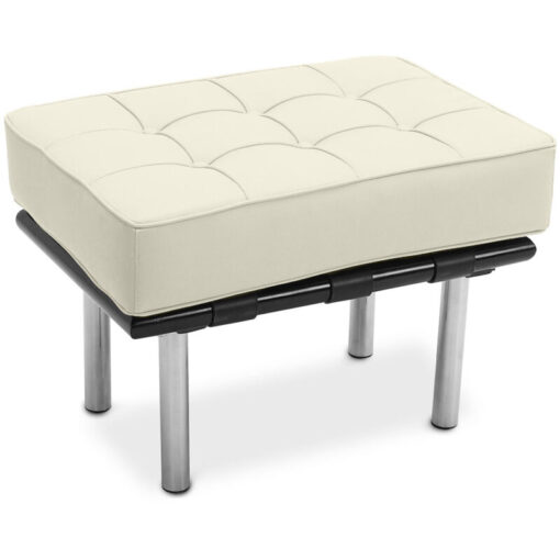 Privatefloor - Footstool Upholstered in Polyurethane - Barcel