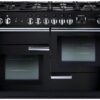 RANGEMASTER PROP110NGFGB/C Gas Range Cooker - Black, Black