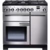 RANGEMASTER Professional Deluxe 90 Dual Fuel Range Cooker - Stainless Steel, Stainless Steel