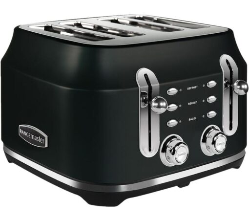 RANGEMASTER RMCL4S201BK 4-Slice Toaster - Black