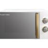 RUSSELL HOBBS Groove RHMM723 Compact Solo Microwave - White & Gold, Gold,White