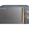 RUSSELL HOBBS Groove RHMM723G Compact Solo Microwave - Grey & Gold, Gold,Silver/Grey