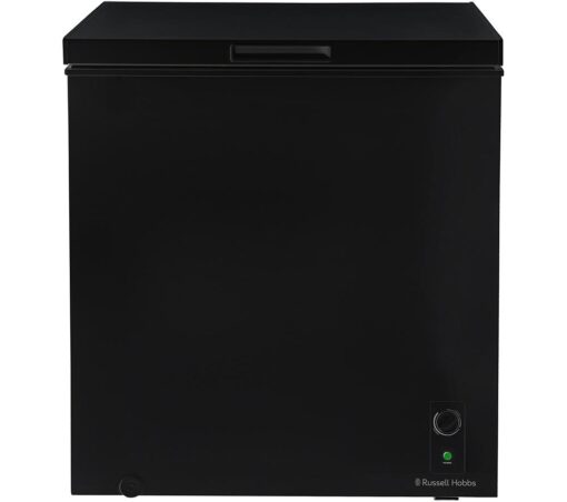 RUSSELL HOBBS RH198CF0E1B Chest Freezer - Black, Black