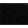 RUSSELL HOBBS RH77EH6011 77 cm Electric Ceramic Hob - Black, Black