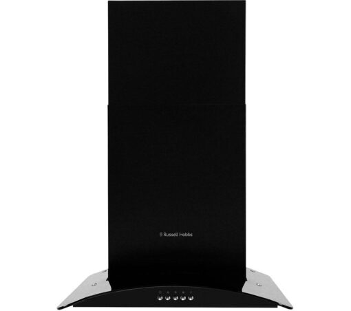 RUSSELL HOBBS RHGCH601B Chimney Cooker Hood - Black, Black