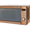 RUSSELL HOBBS RHMD804CP Compact Solo Microwave - Copper, Brown,Gold