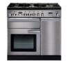 Rangemaster Professional+ 90 Dual Fuel Range Cooker - Stainless Steel, Stainless Steel