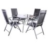 Rio 4 Seater Recliner Dining Set