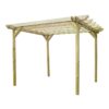 Rutland County Garden Furniture Ltd - Double Garden Pergola - Wood - L300 x W420 x H270 cm - Light Green