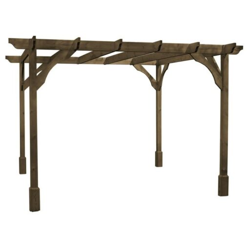 Rutland County Garden Furniture Ltd - Premium Pergola - Wood - L180 x W480 x H270 cm - Rustic Brown