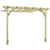 Rutland County Garden Furniture Ltd - Wall Mounted Premium Pergola - Wood - L300 x W360 x H270 cm - Light Green