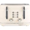 SALTER Retro EK5739CRM 4-Slice Toaster - Cream, Cream