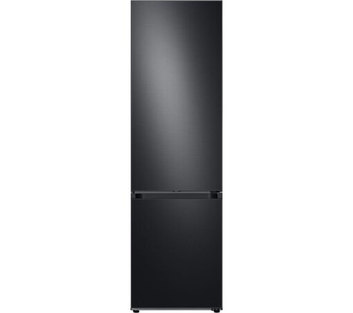 SAMSUNG Bespoke SpaceMax RB38C7B5CB1/EU 70/30 Smart Fridge Freezer - Black, Black