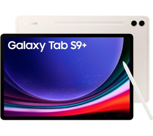 SAMSUNG Galaxy Tab S9 12.4" Tablet - 512 GB, Beige, Cream,Gold,White