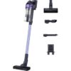 SAMSUNG Jet 60 Turbo Max 150 W Suction Power Cordless Vacuum Cleaner with Jet Fit Brush - Teal Violet & Cotta Black, Black