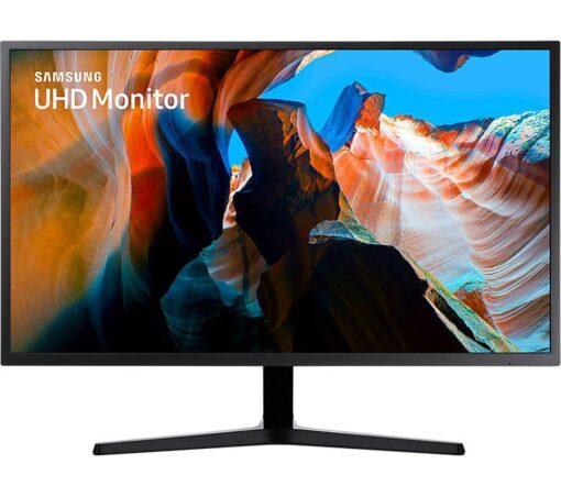 SAMSUNG LU32J590UQPXXU 4K Ultra HD 32" LED Monitor - Black, Black