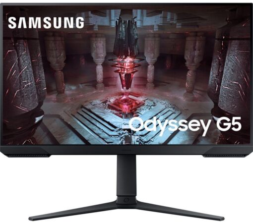 SAMSUNG Odyssey G5 LS27CG510EUXXU Quad HD 27" VA LCD Gaming Monitor - Black, Black