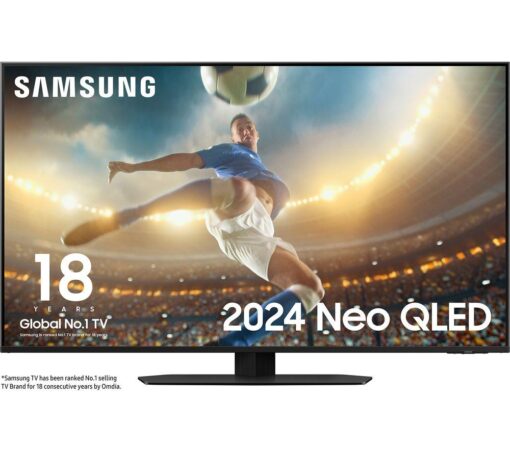 SAMSUNG QE43QN90DATXXU Smart 4K Ultra HD HDR Neo QLED TV with Bixby & Alexa, Black