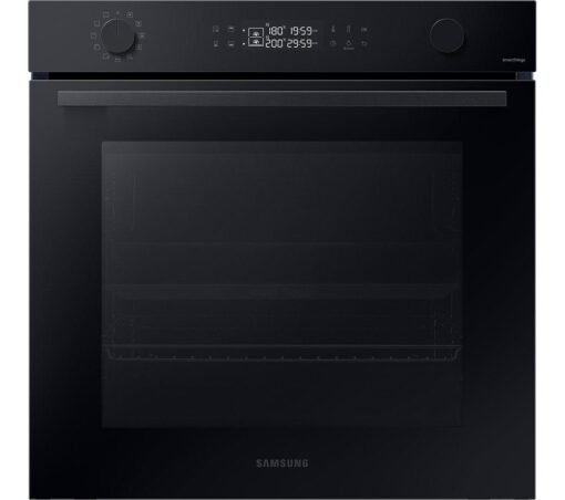 SAMSUNG Series 4 Dual Cook NV7B44205AK/U4 Electric Smart Oven - Black, Black