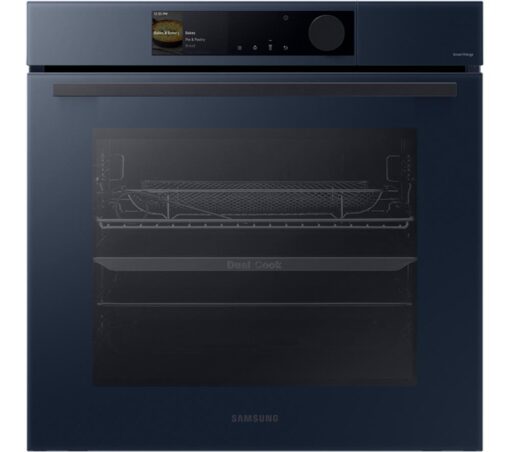 SAMSUNG Series 6 Bespoke NV7B6685AAN Electric Steam Smart Oven - Clean Navy, Blue