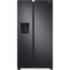 SAMSUNG Series 8 SpaceMax RS68CG853EB1EU American-Style Smart Fridge Freezer - Black, Black