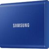 SAMSUNG T7 Portable External SSD - 2 TB, Blue, Blue